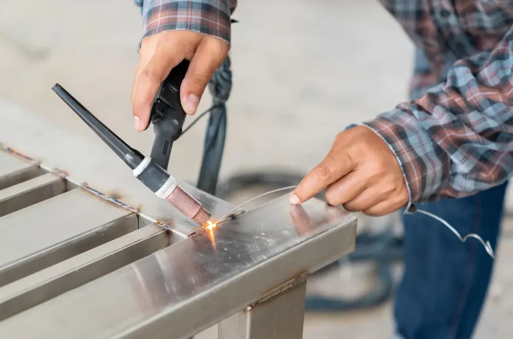 stainless steel welding process