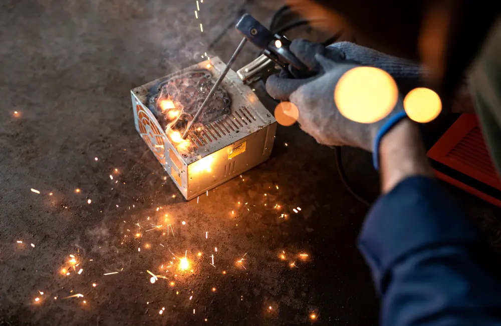 picture of welding rods